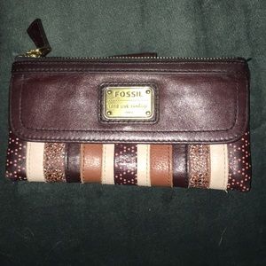 Fossil wallet, leather, excellent condition